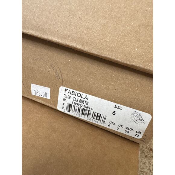 BEDSTU Fabiola Platform Sandal Tan Rustic Size 6 - Picture 10 of 10